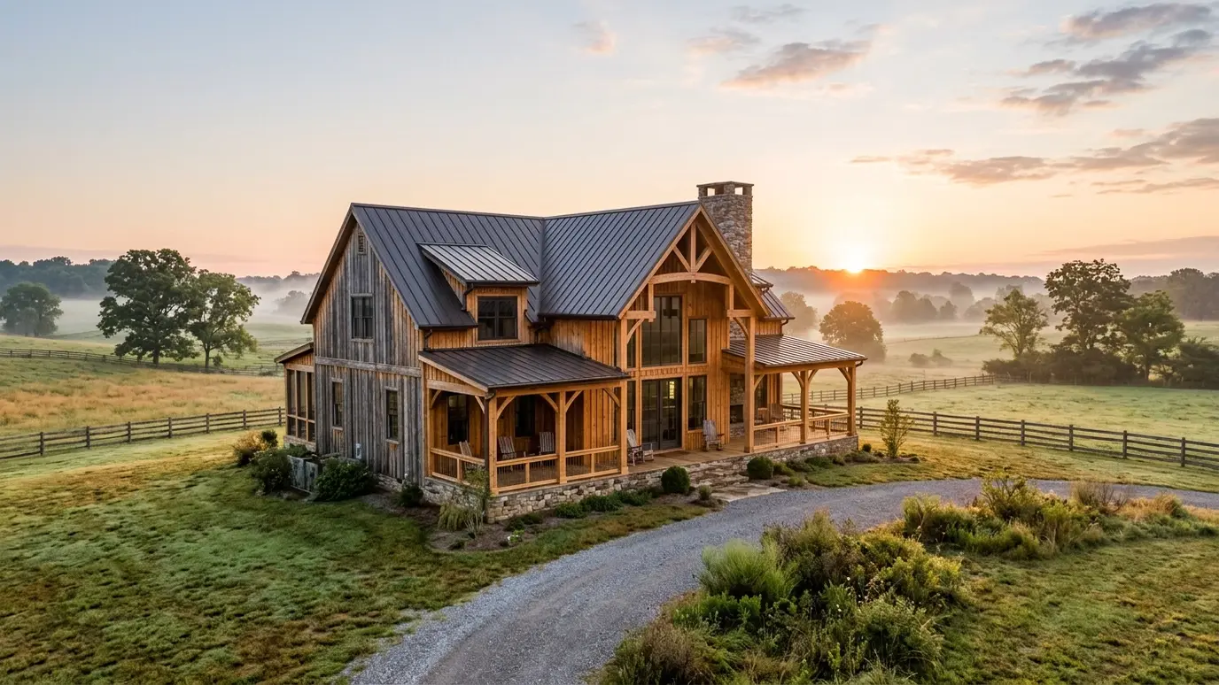 A Tennessee home with custom carpentry in Arrington