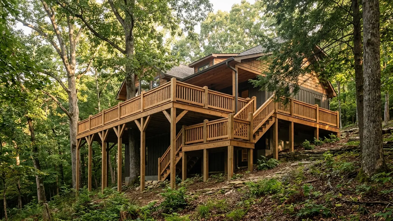 A Tennessee home with custom carpentry in Bellevue
