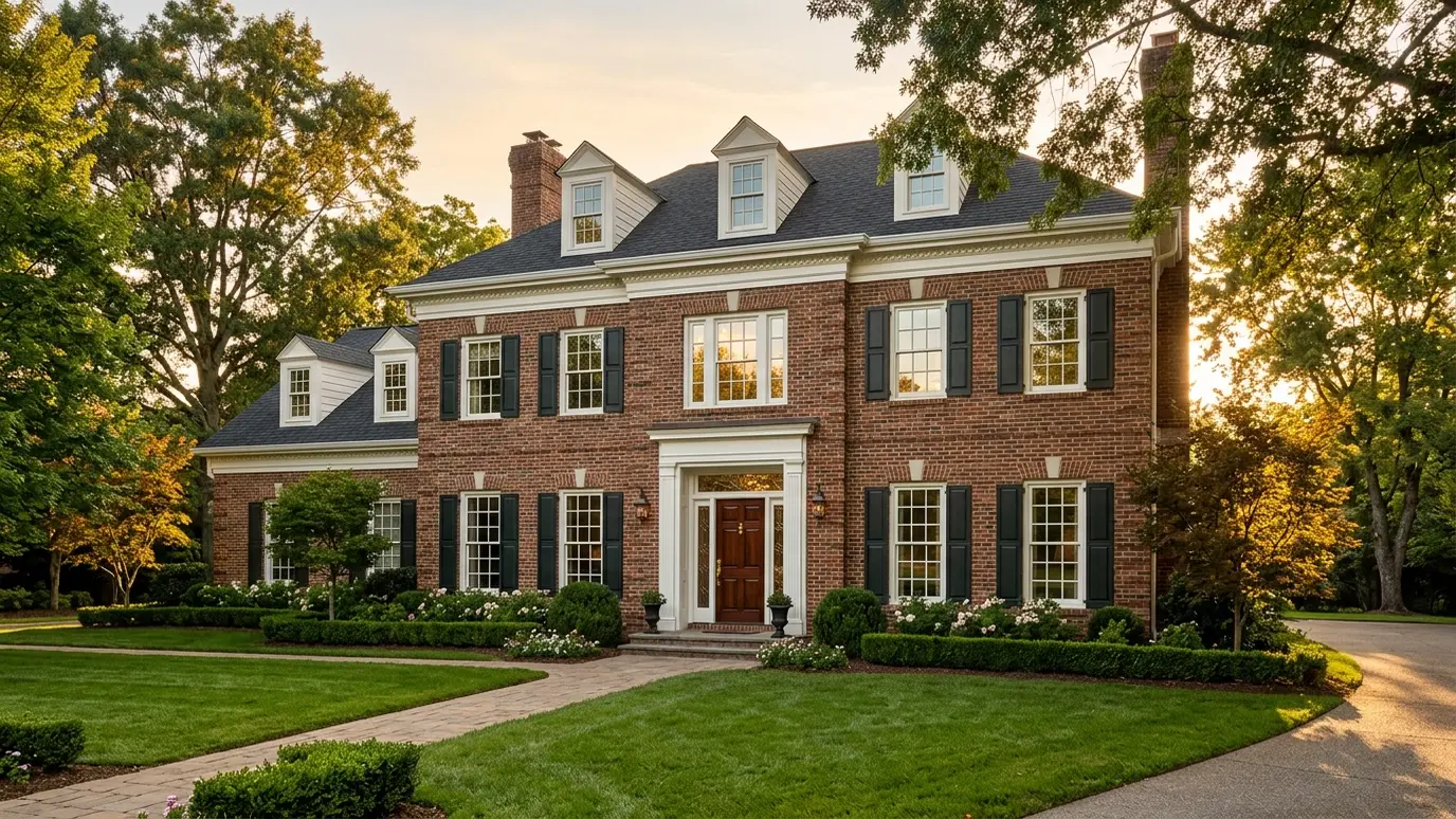 A Tennessee home with custom carpentry in Brentwood