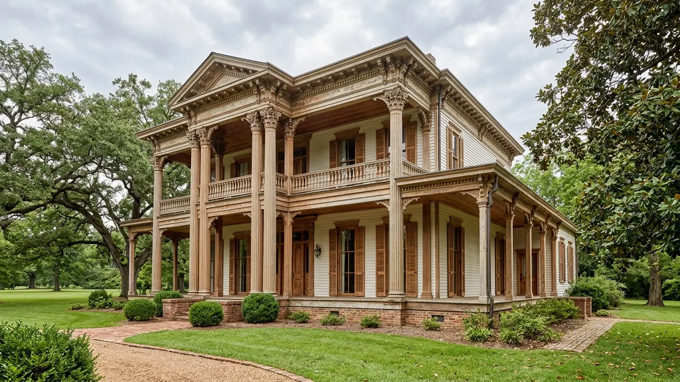 A Tennessee home with custom carpentry in Columbia