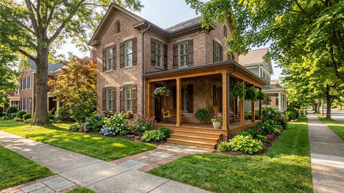 A Tennessee home with custom carpentry in Franklin