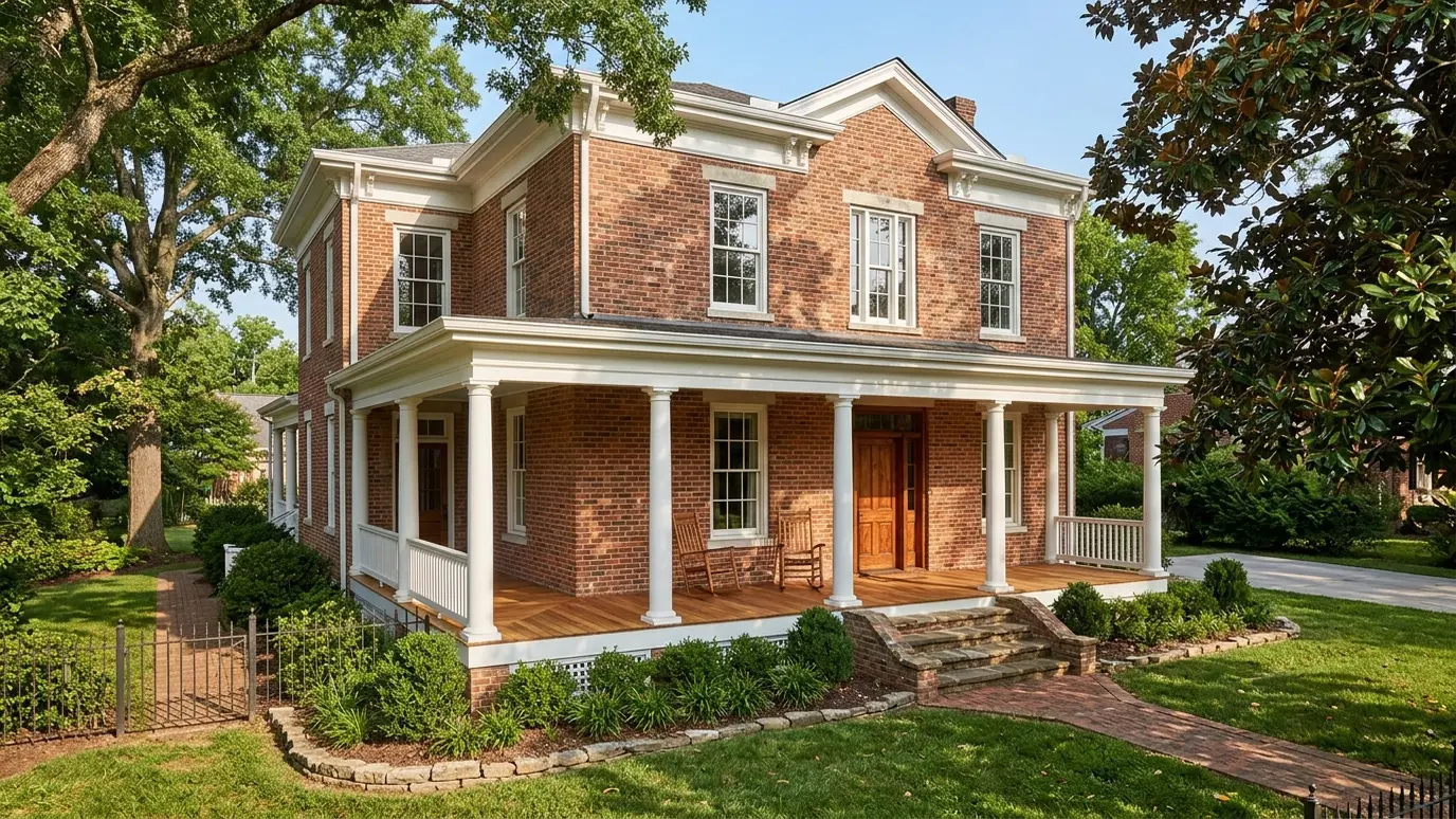 A Tennessee home with custom carpentry in Gallatin