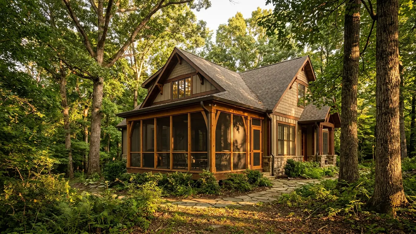 A Tennessee home with custom carpentry in Hermitage
