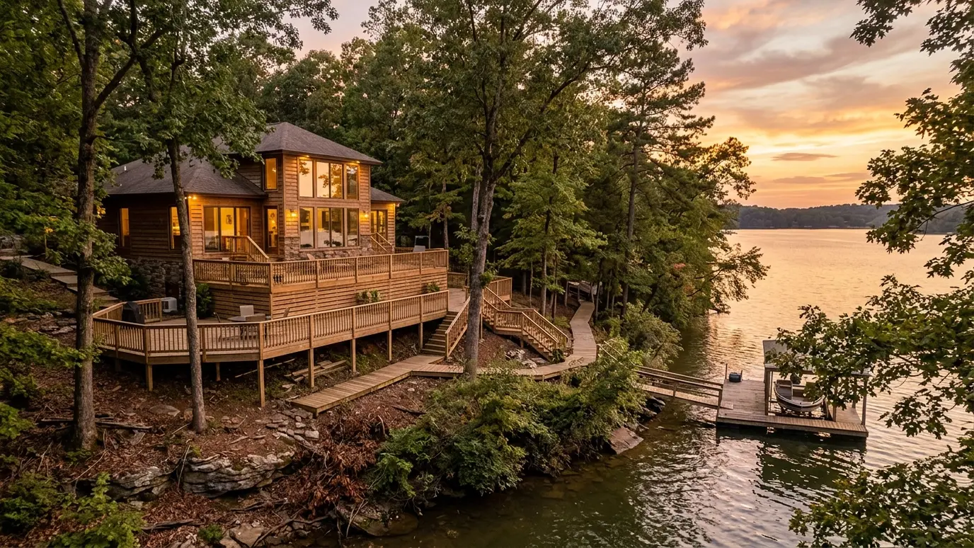 A Tennessee home with custom carpentry in La Vergne