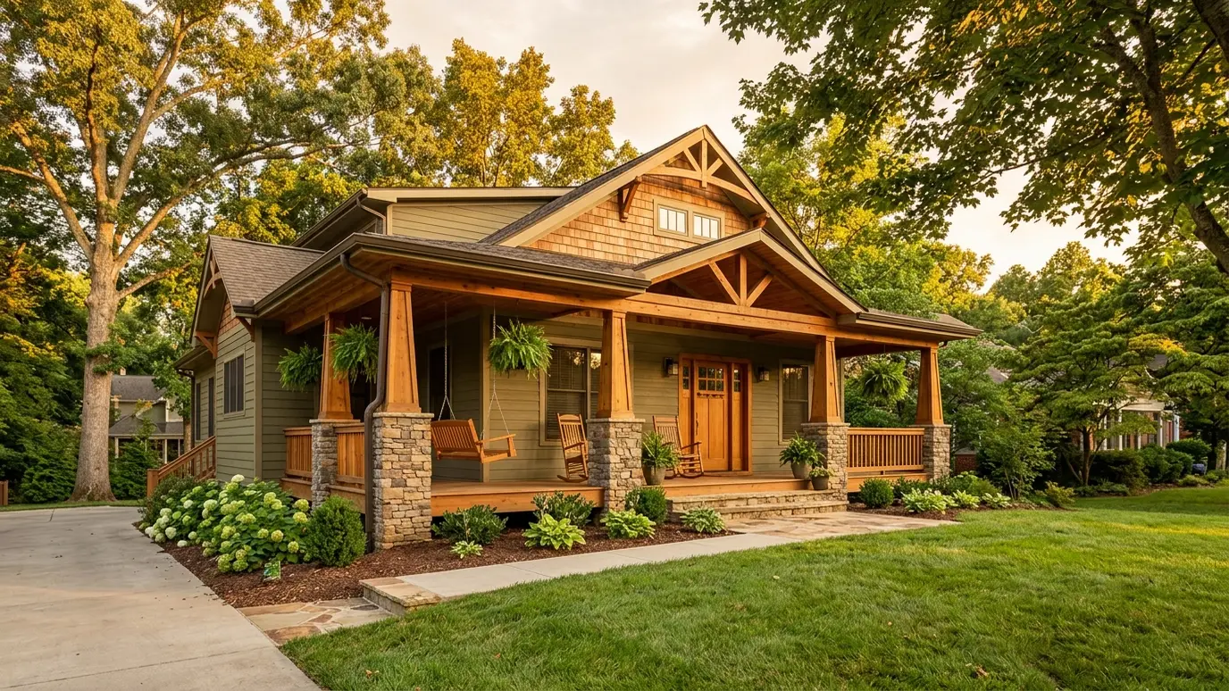 A Tennessee home with custom carpentry in Spring Hill