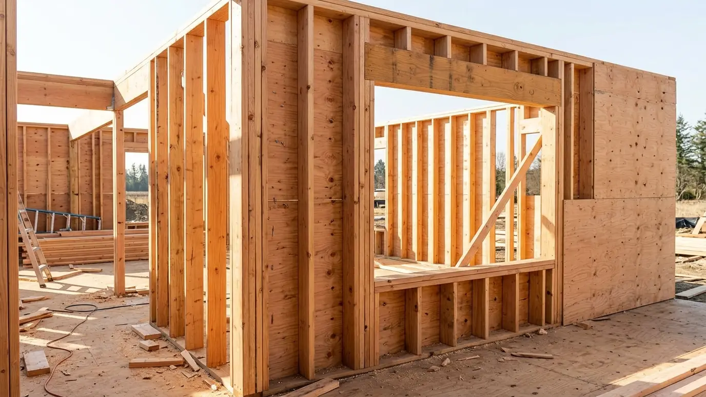 How a House Is Framed: Walls, Floors and Roofs