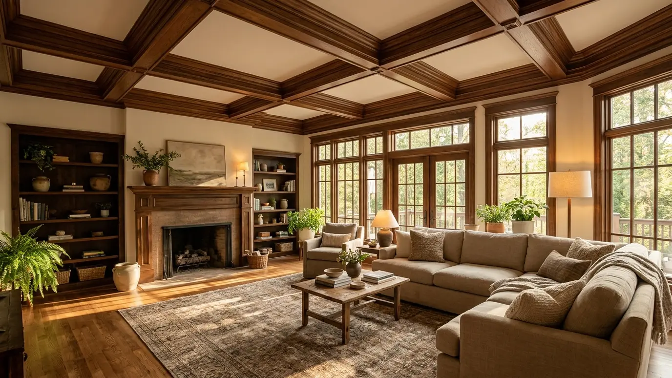 Coffered and Beamed Ceilings in Nashville and Middle Tennessee