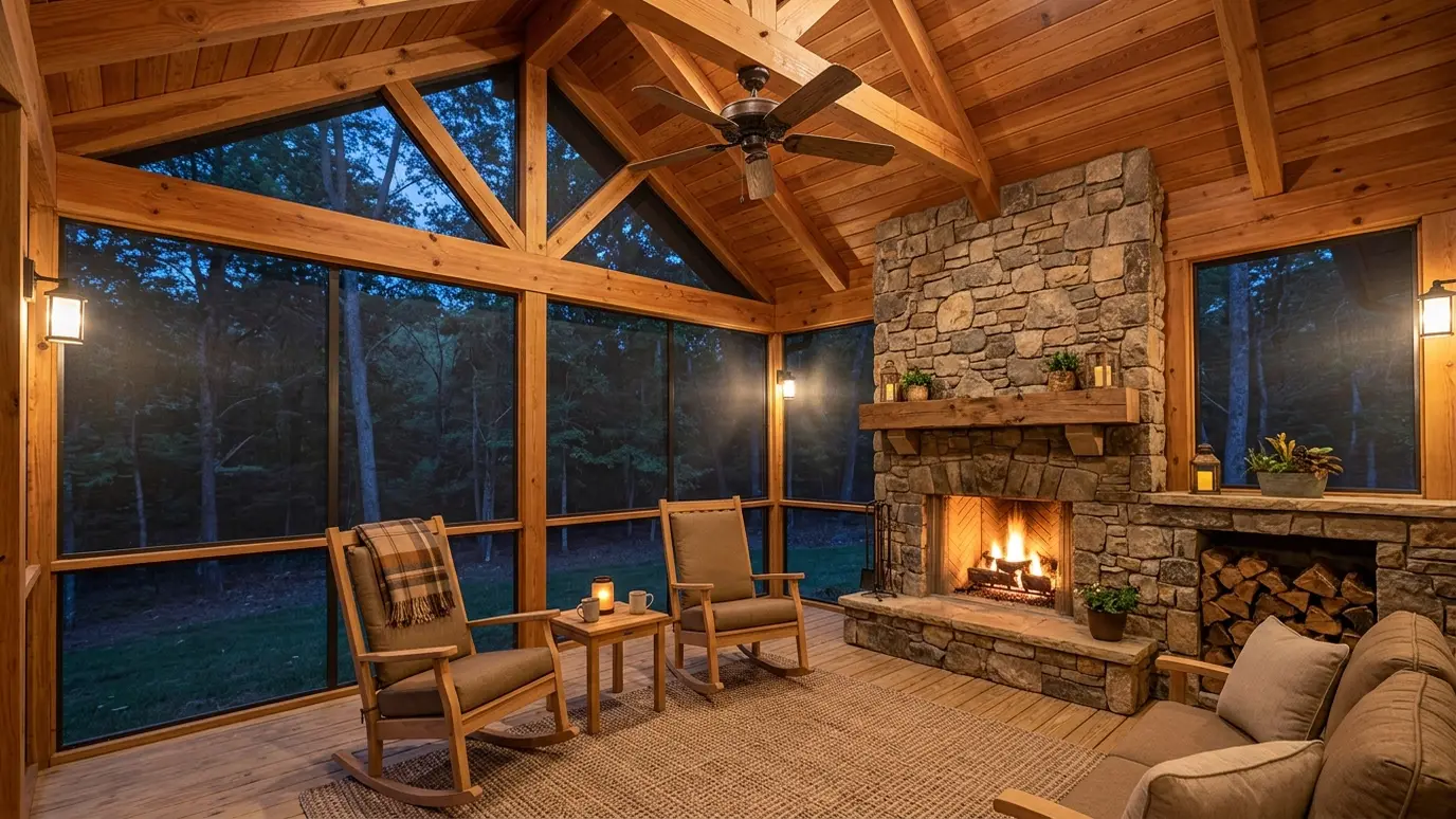 Covered Porches and Screened Porches in Nashville and Middle Tennessee