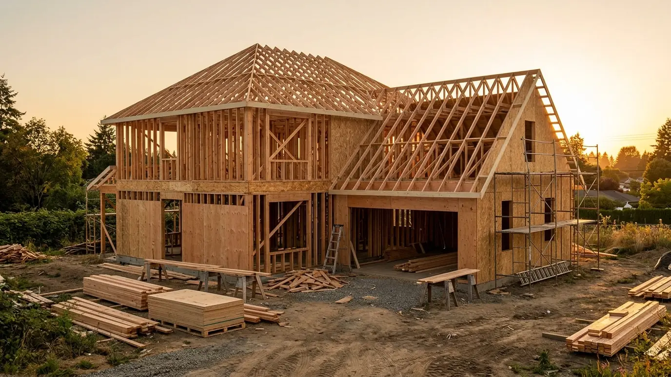 Custom Home Framing in Nashville and Middle Tennessee