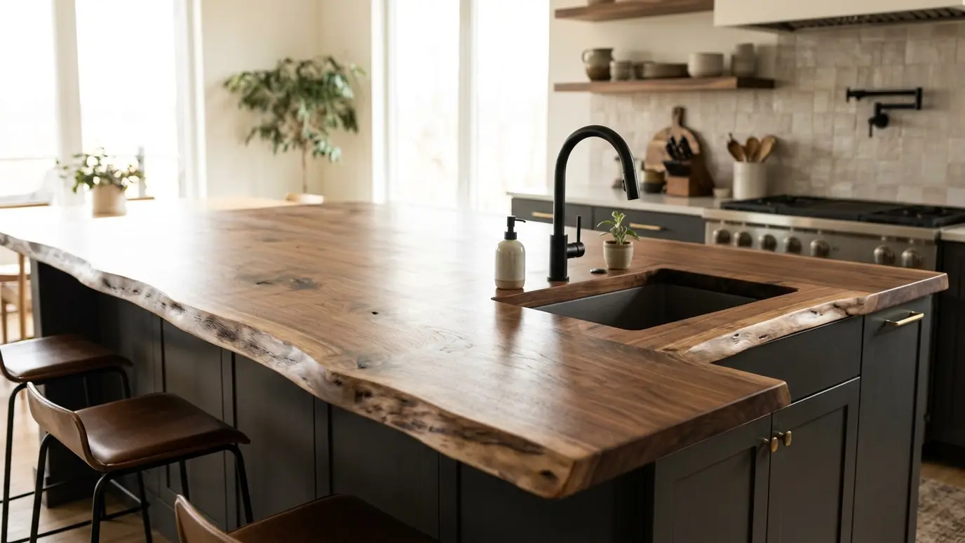 Live Edge Slabs and Countertops in Nashville and Middle Tennessee